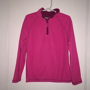 Girls Champion zip top fleece